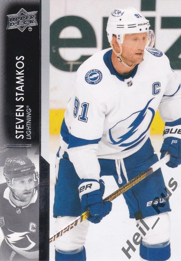 Карточка Steven Stamkos / Стивен Стэмкос (Tampa Bay Lightning/Тампа-Бэй) НХЛ/NHL