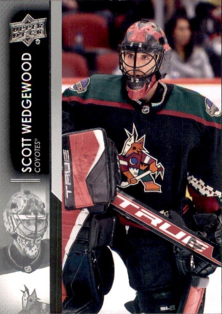 Хоккей. Карточка Scott Wedgewood/Скотт Уэджвуд (Arizona Coyotes/Аризона) НХЛ/NHL