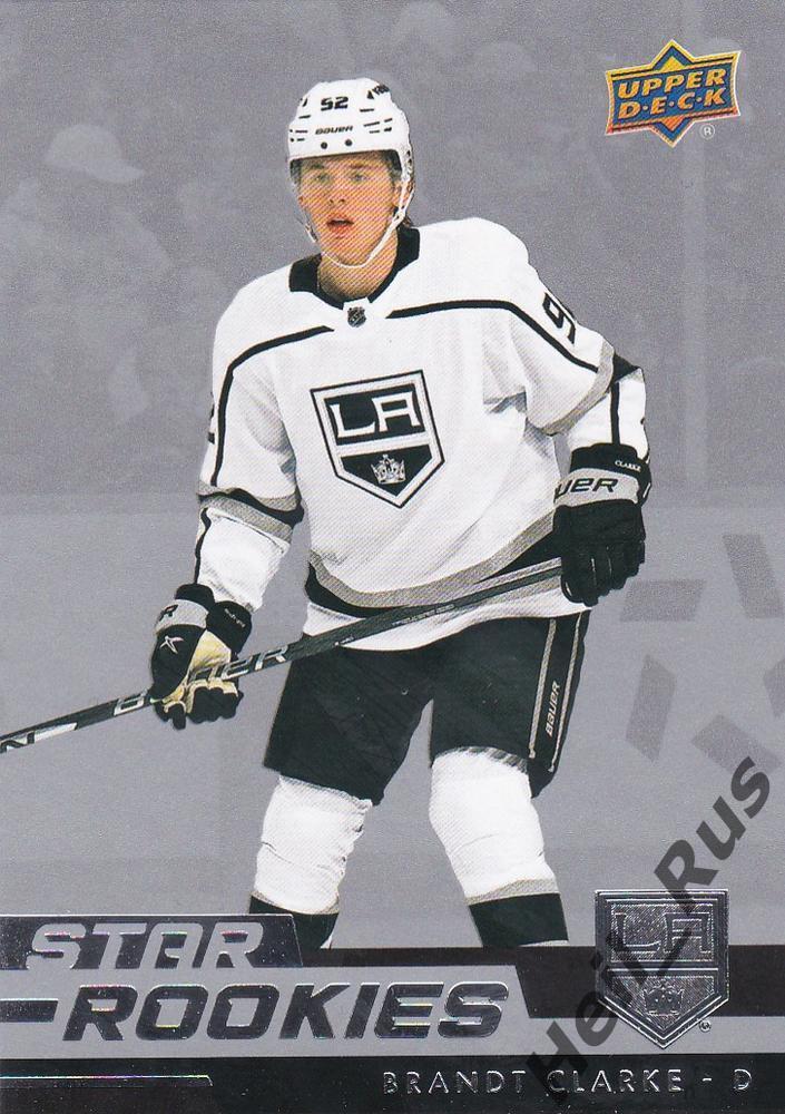 Карточка Brandt Clarke/Брандт Кларк Los Angeles Kings/Лос-Анджелес Кингз НХЛ/NHL