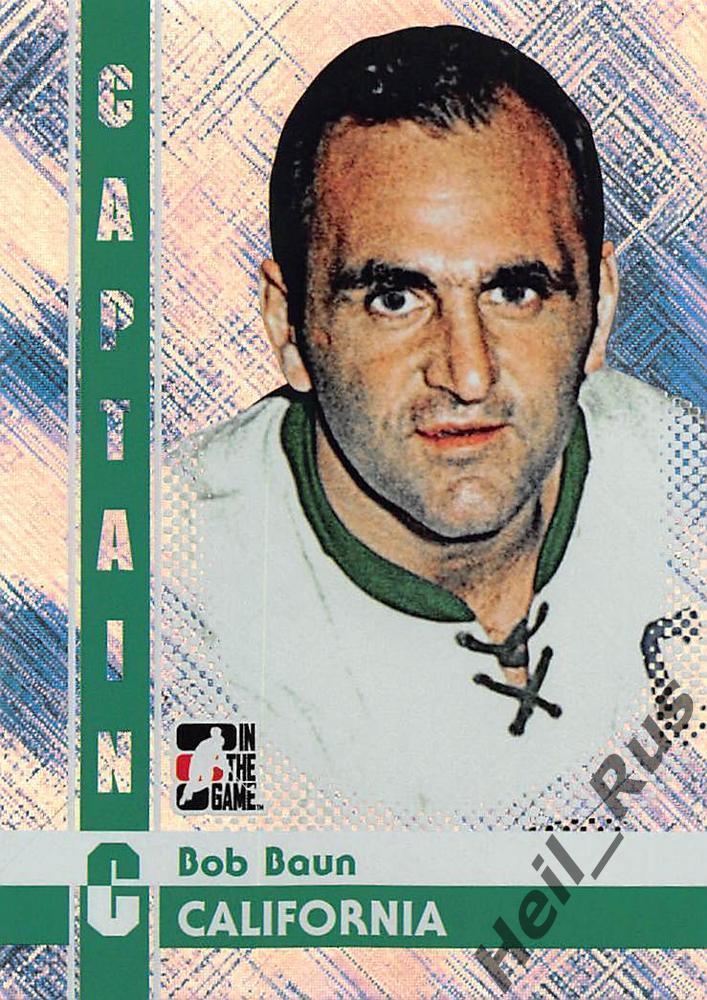 Хоккей. Карточка Bob Baun/Боб Баун (California Seals/Калифорния Силз) НХЛ/NHL