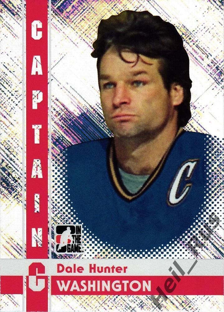 Хоккей; Карточка Dale Hunter/Дэйл Хантер Washington Capitals/Вашингтон НХЛ/NHL