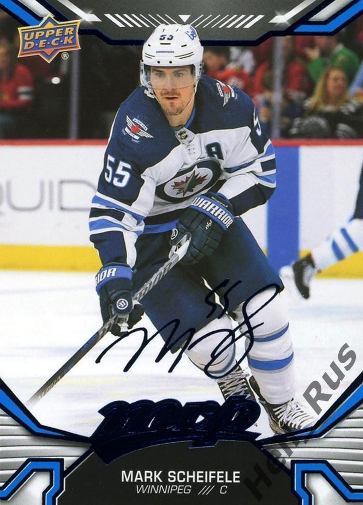 Хоккей; Карточка Mark Scheifele/Марк Шайфли Winnipeg Jets/Виннипег Джетс НХЛ-NHL