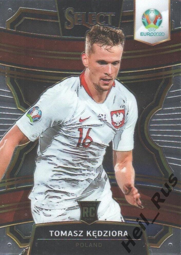 Футбол. Карточка Томаш Кендзера Польша, Динамо Киев Евро/Euro 2020 Panini/Панини