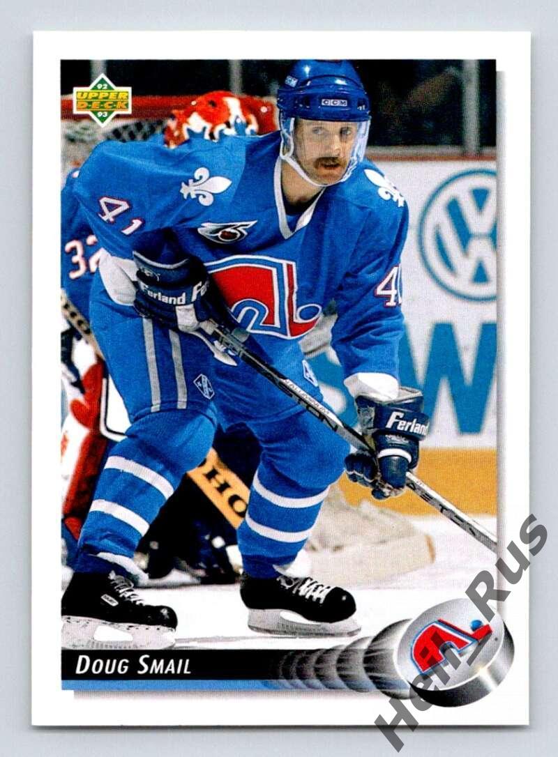 Хоккей. Карточка Doug Smail/Дуг Смэйл (Quebec Nordiques/Квебек Нордикс) НХЛ/NHL