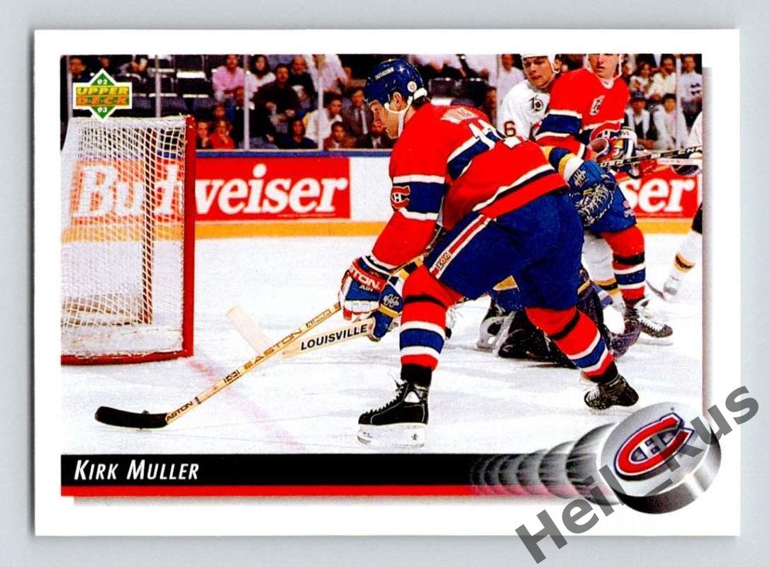 Хоккей. Карточка Kirk Muller/Кирк Мюллер (Montreal Canadiens/Монреаль) НХЛ/NHL