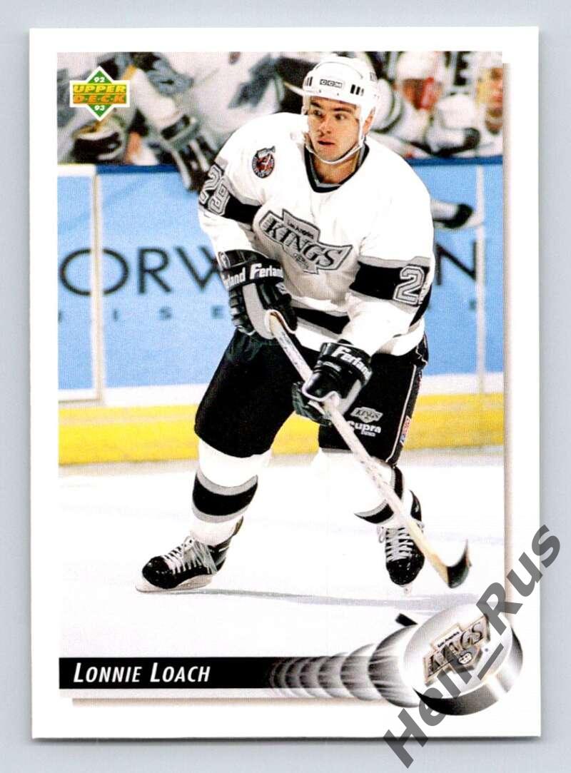 Карточка Lonnie Loach/Лонни Лоуч (Los Angeles Kings/Лос-Анджелес Кингз) НХЛ/NHL