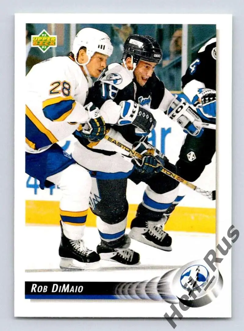 Хоккей Карточка Rob DiMaio/Роберт Димайо (Tampa Bay Lightning/Тампа-Бэй) НХЛ/NHL