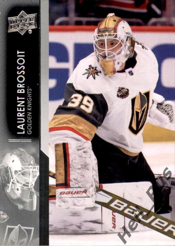 Карточка Laurent Brossoit/Лоран Броссуа (Vegas Golden Knights/Вегас) НХЛ/NHL