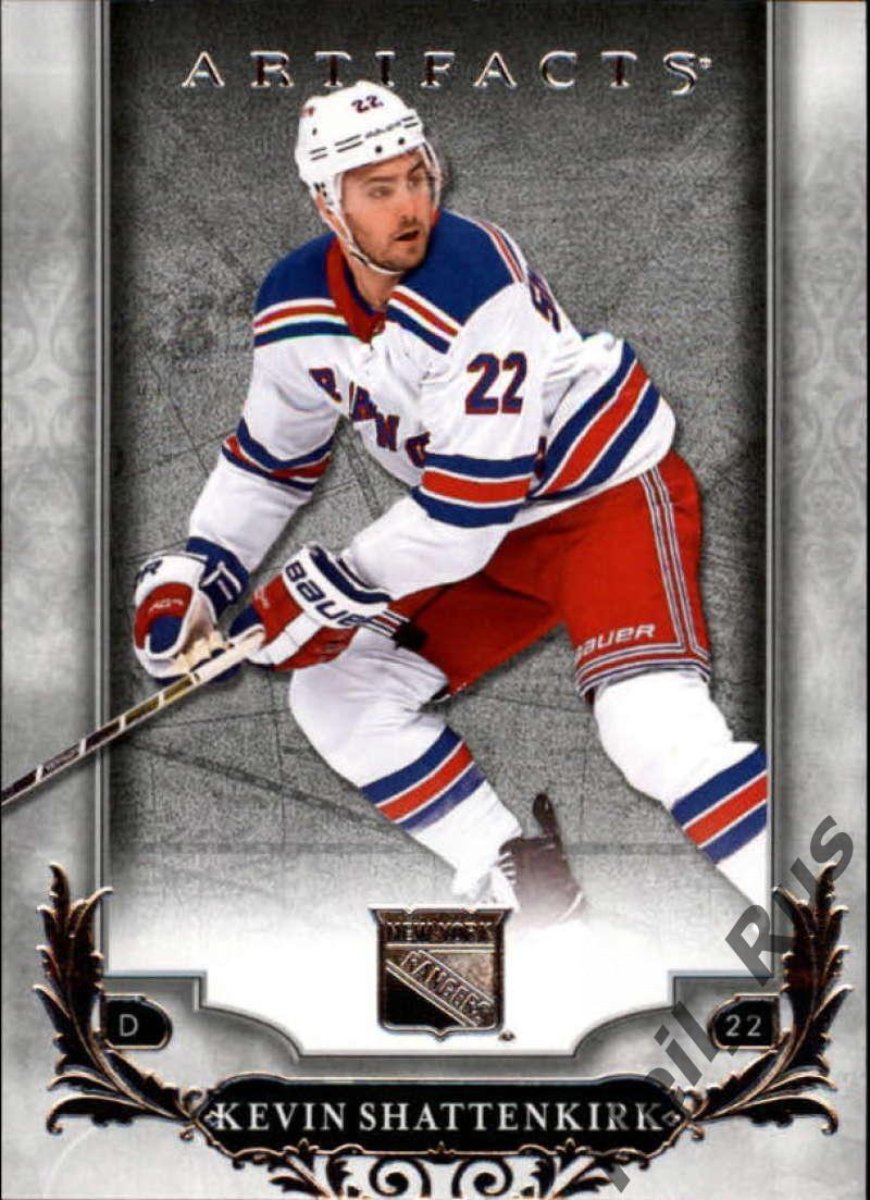Карточка Kevin Shattenkirk/Кевин Шаттенкирк (New York Rangers/Рейнджерс) НХЛ/NHL