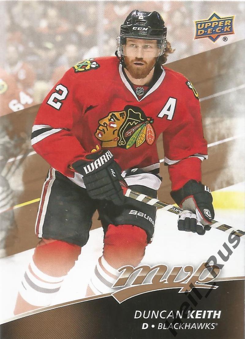 Хоккей; Карточка Duncan Keith/Данкан Кит (Chicago Blackhawks / Чикаго) НХЛ/NHL
