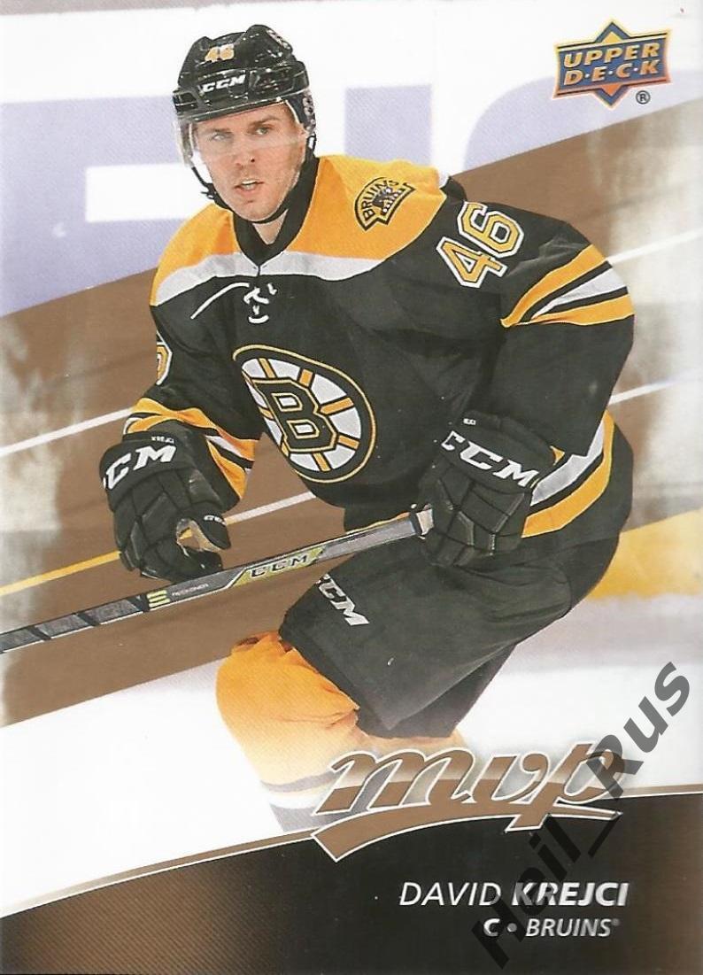 Хоккей. Карточка David Krejci / Давид Крейчи Boston Bruins/Бостон Брюинз НХЛ/NHL