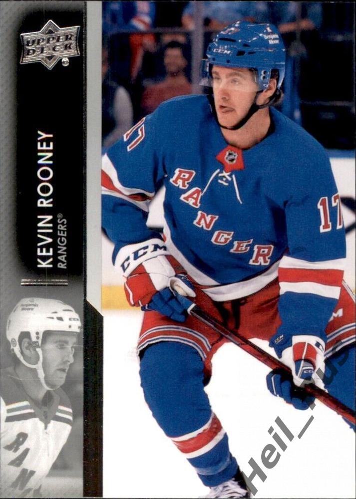 Карточка Kevin Rooney/Кевин Руни (New York Rangers/Нью-Йорк Рейнджерс) НХЛ/NHL