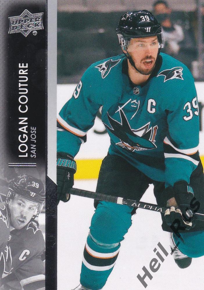 Хоккей Карточка Logan Couture-Логан Кутюр San Jose Sharks/Сан-Хосе Шаркс НХЛ/NHL