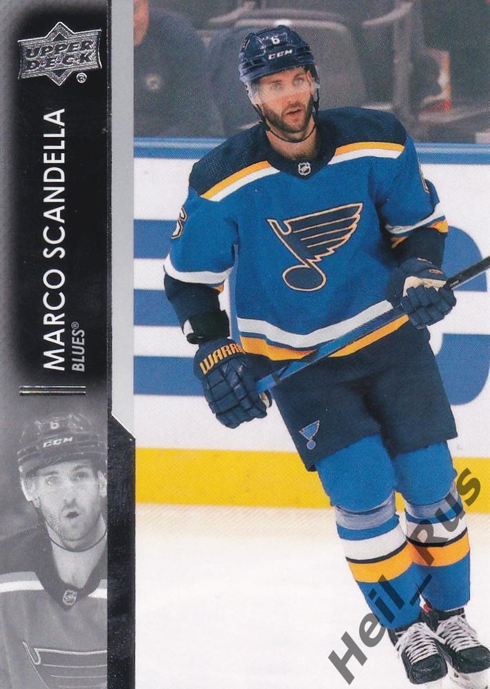 Карточка Marco Scandella/Марко Сканделла St. Louis Blues/Сент-Луис Блюз НХЛ/NHL