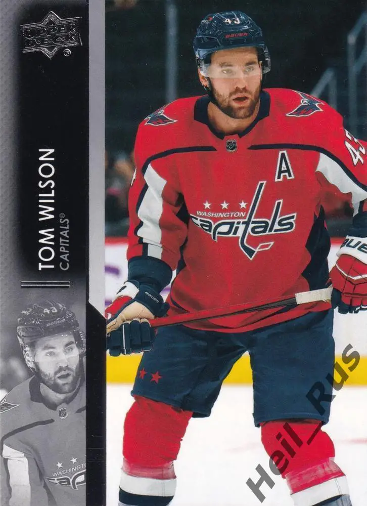 Хоккей; Карточка Tom Wilson/Том Уилсон (Washington Capitals / Вашингтон) НХЛ/NHL
