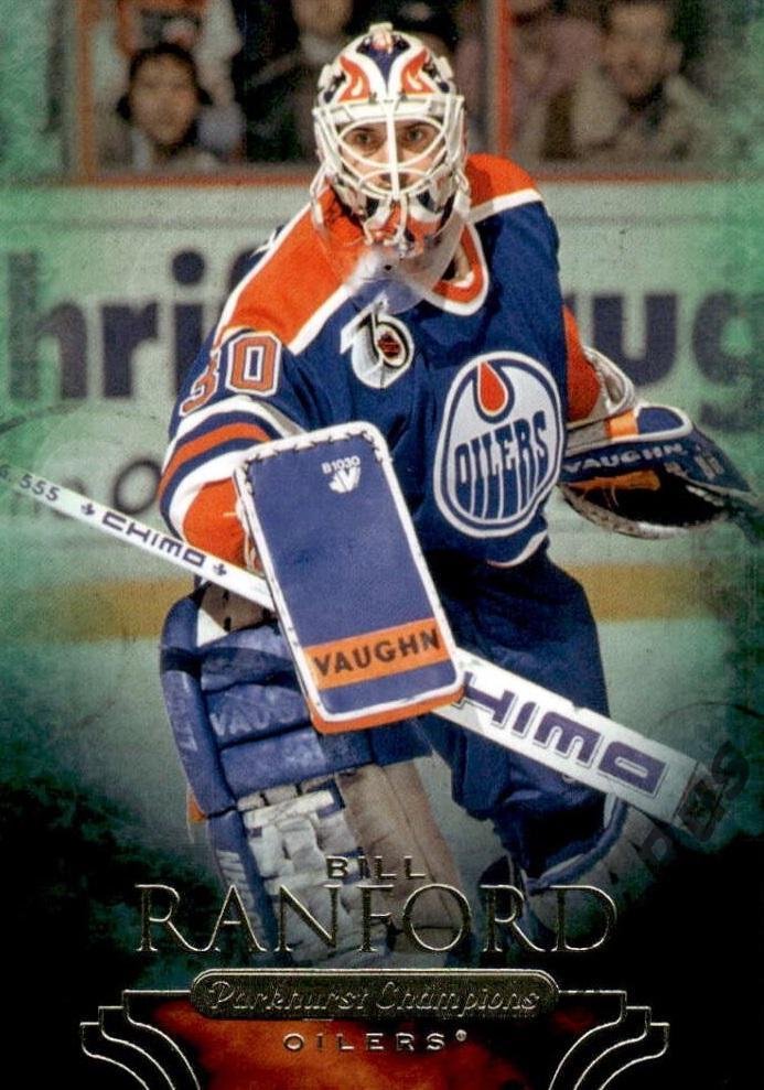 Хоккей. Карточка Bill Ranford/Билл Рэнфорд (Edmonton Oilers / Эдмонтон) НХЛ/NHL