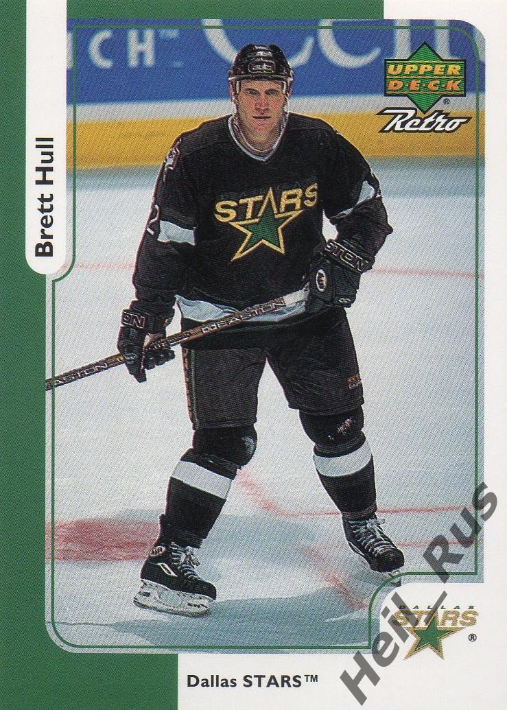 Хоккей. Карточка Brett Hull/Бретт Халл (Dallas Stars/Даллас Старз) НХЛ/NHL