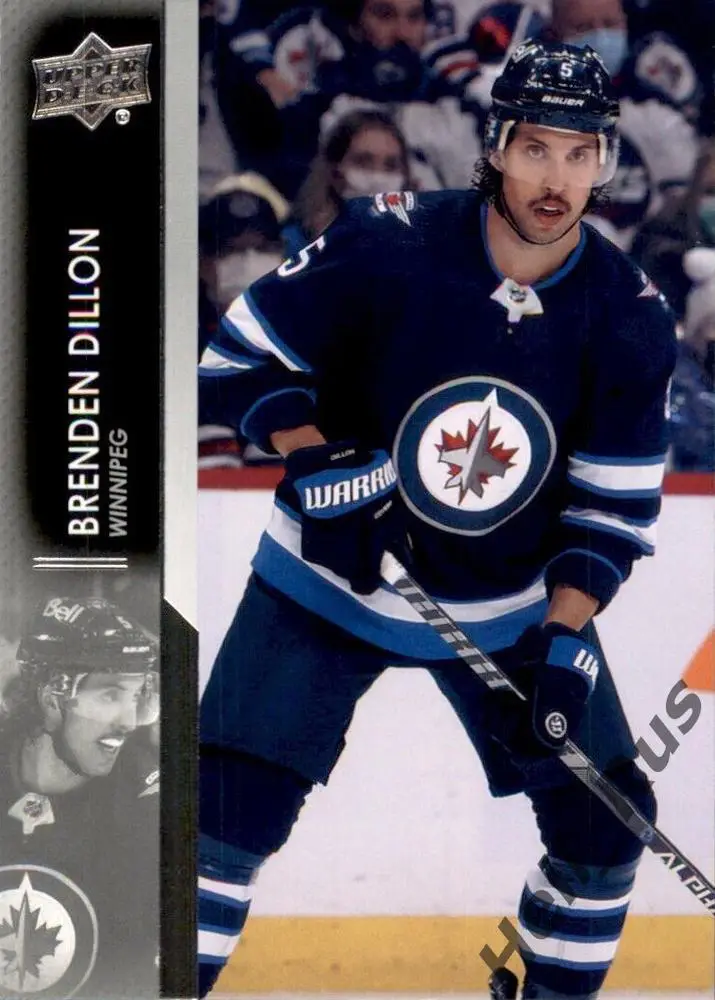 Хоккей. Карточка Brenden Dillon/Бренден Диллон (Winnipeg Jets/Виннипег) НХЛ/NHL