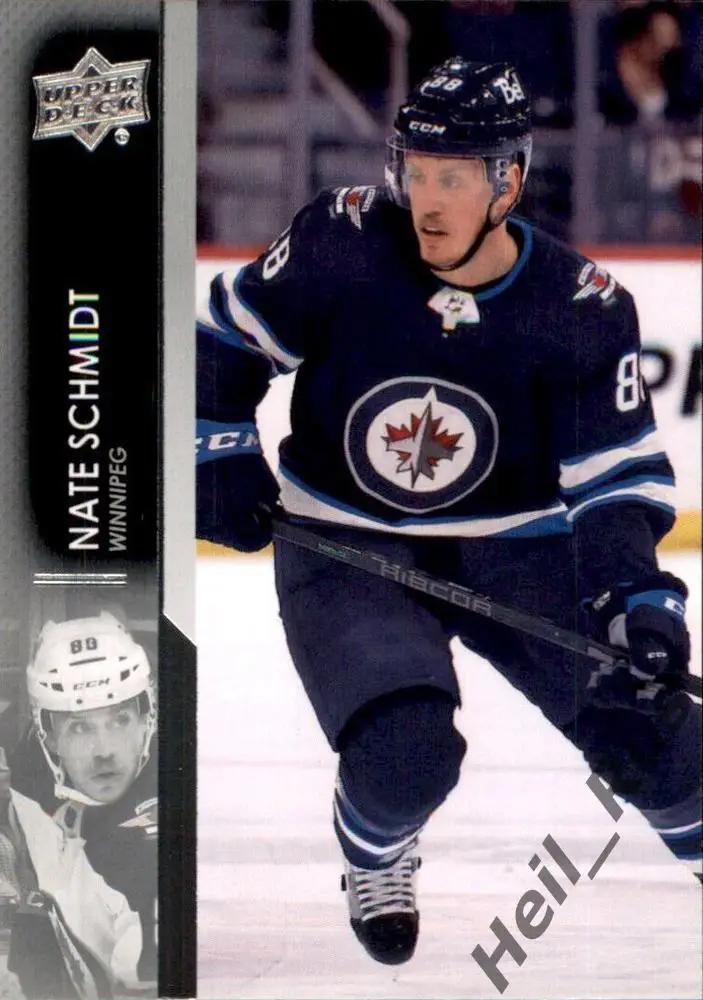 Хоккей. Карточка Nate Schmidt/Нэйт Шмидт (Winnipeg Jets/Виннипег Джетс) НХЛ/NHL