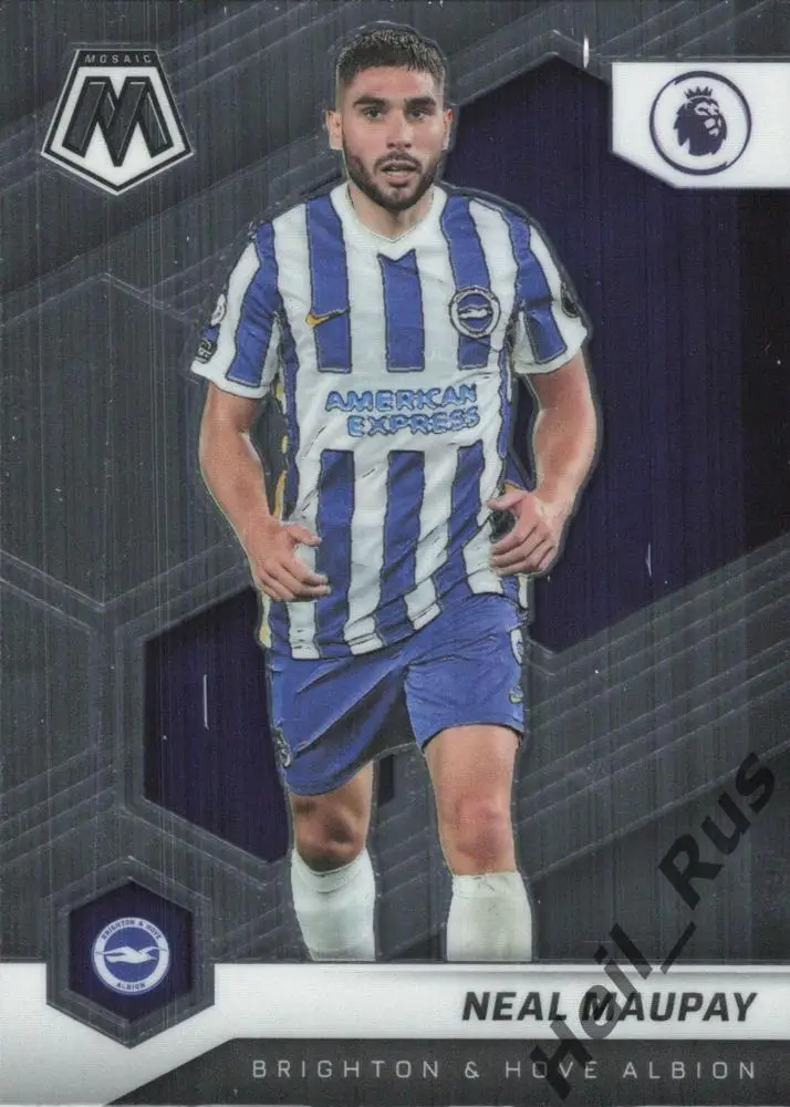 Футбол. Карточка Maupay/Нил Мопе (Брайтон энд Хоув Альбион, Эвертон) АПЛ 2021-22