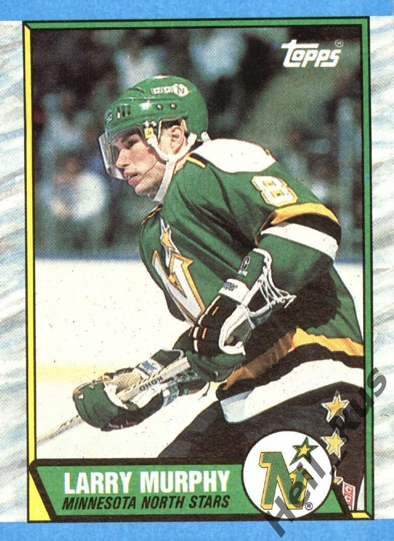 Хоккей Карточка Larry Murphy/Лэрри Мерфи Minnesota North Stars/Миннесота NHL-НХЛ