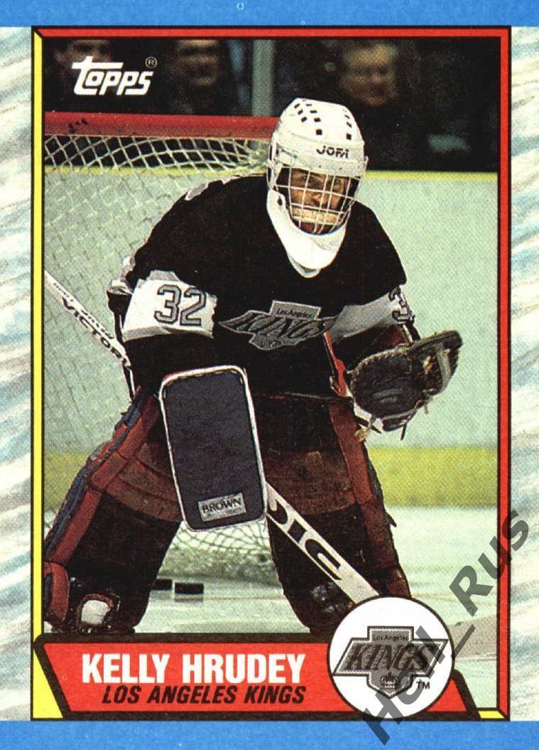 Карточка Kelly Hrudey/Келли Хруди (Los Angeles Kings/Лос-Анджелес Кингз) НХЛ/NHL