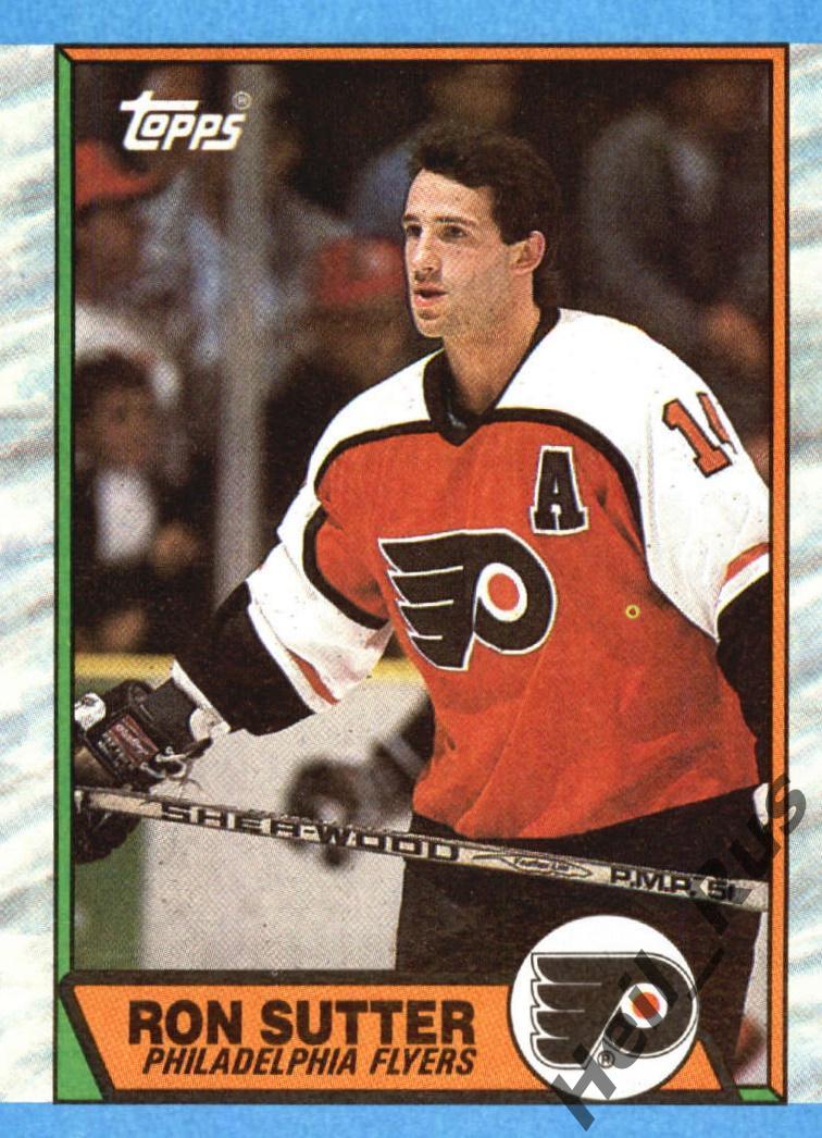 Хоккей Карточка Ron Sutter/Рон Саттер (Philadelphia Flyers/Филадельфия) НХЛ/NHL