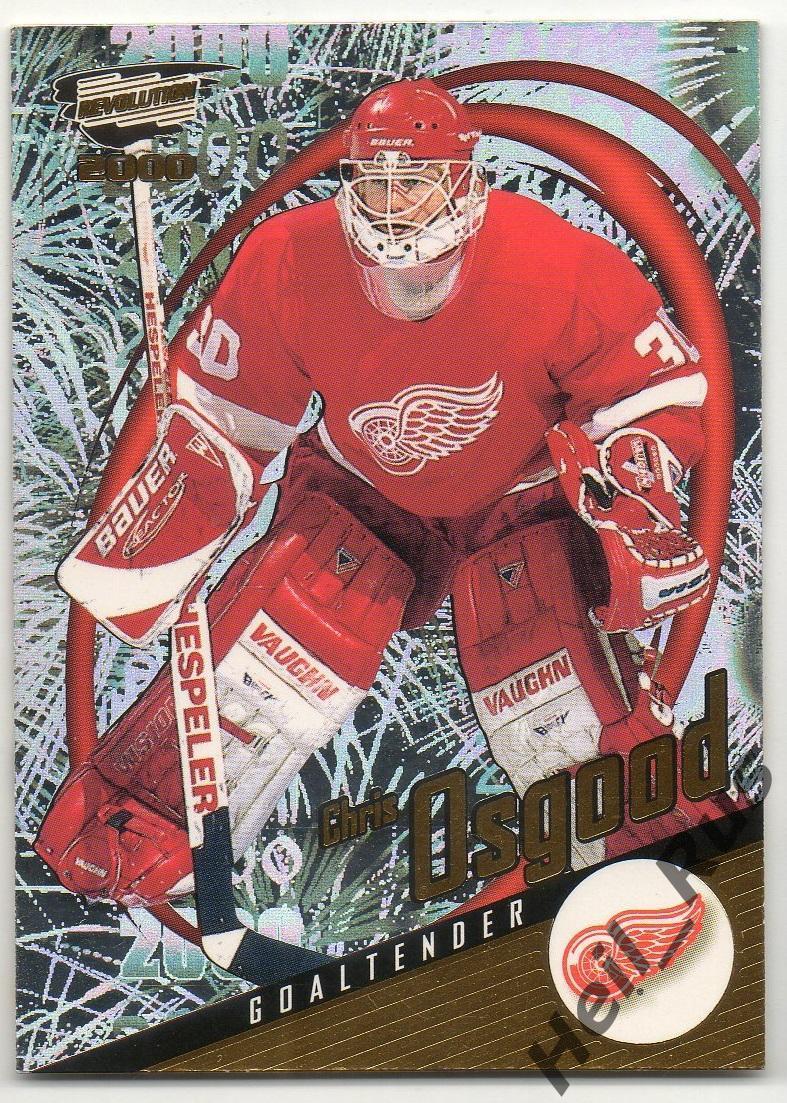 Хоккей. Карточка Chris Osgood/Крис Осгуд (Detroit Red Wings/Детройт) НХЛ/NHL
