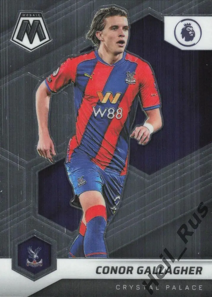 Футбол. Карточка Конор Галлахер (Кристал Пэлас, Челси) АПЛ 2021-22 Panini/Панини