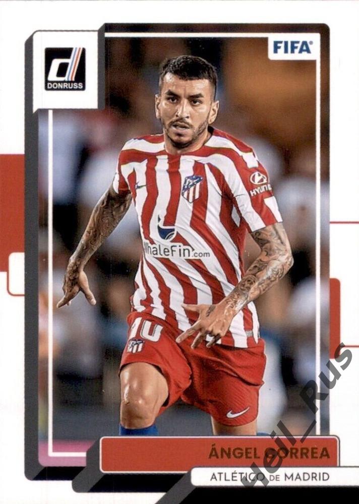 Футбол Карточка Angel Correa/Анхель Корреа Атлетико Мадрид Panini/Панини 2022-23