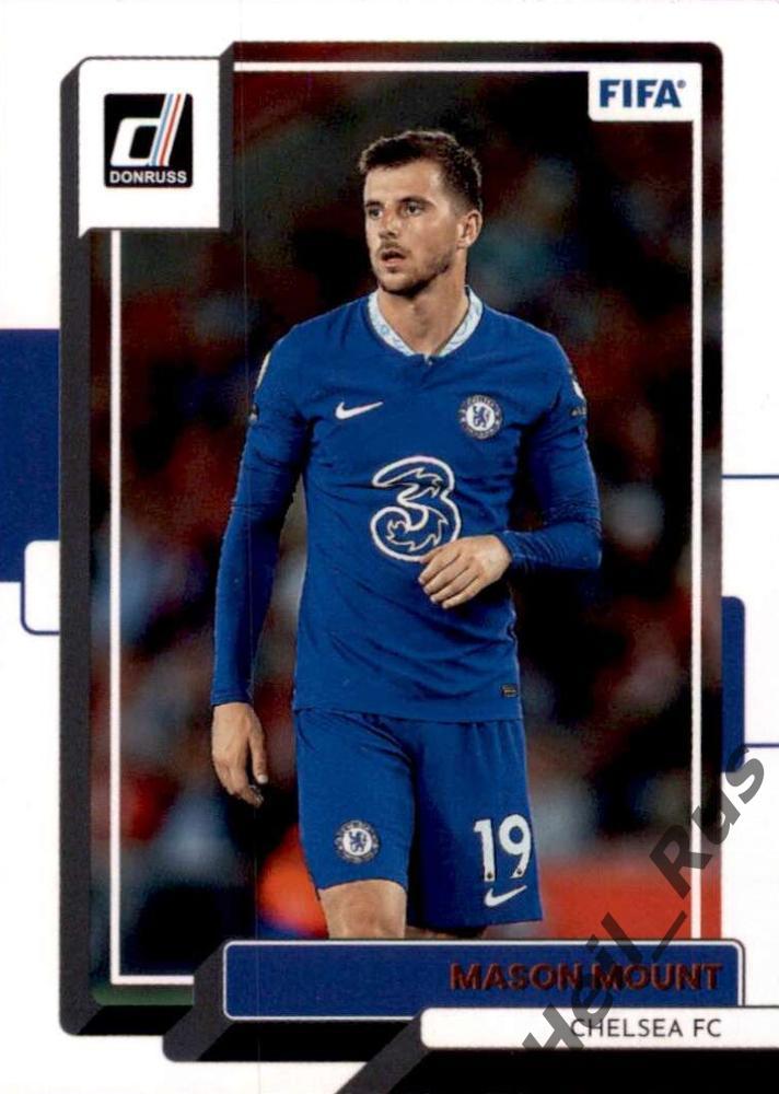 Футбол Карточка Mason Mount/Мейсон Маунт Челси, Манчестер Юнайтед Panini 2022-23