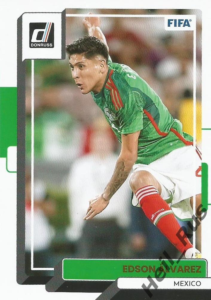 Футбол. Карточка Эдсон Альварес (Мексика, Вест Хэм Юнайтед, Аякс) Panini 2022-23