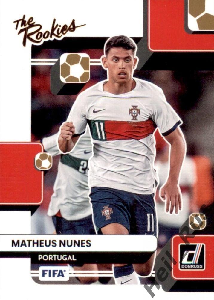 Футбол. Карточка Matheus Nunes/Матеус Нунес (Португалия, Манчестер Сити) Panini