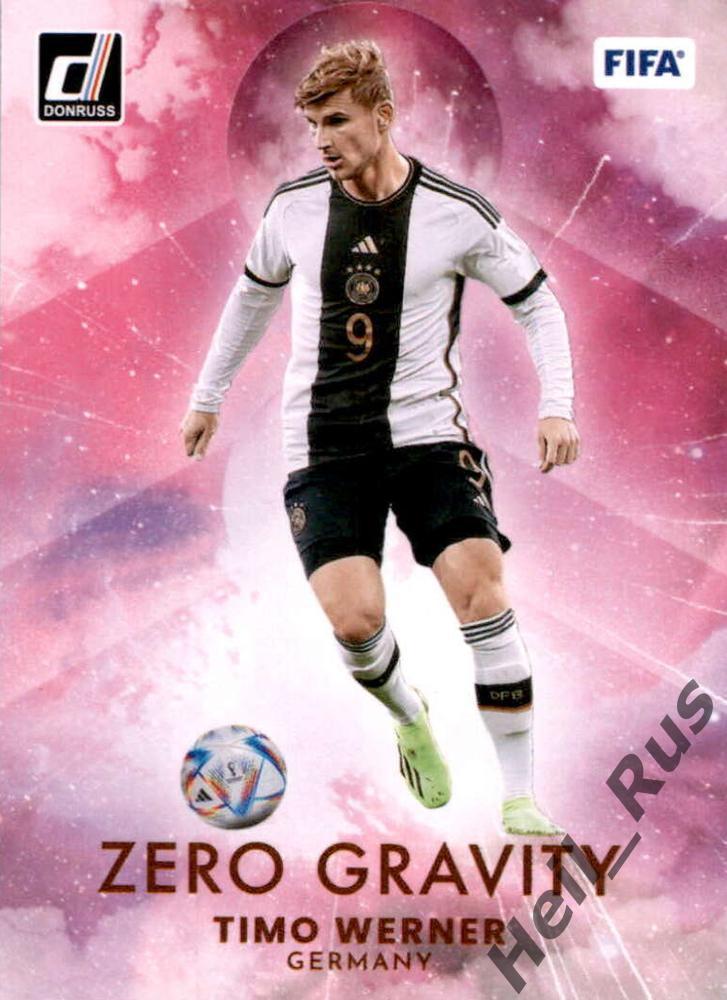 Футбол Карточка Timo Werner/Тимо Вернер Германия/Челси/РБ Лейпциг Panini 2022-23