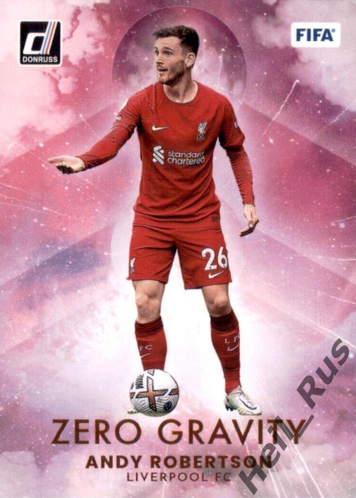 Футбол Карточка Andy Robertson/Эндрю Робертсон (Ливерпуль) Panini/Панини 2022-23