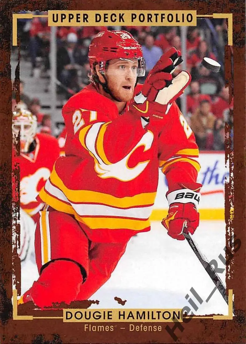 Хоккей. Карточка Dougie Hamilton/Дуги Хэмилтон (Calgary Flames/Калгари) НХЛ/NHL