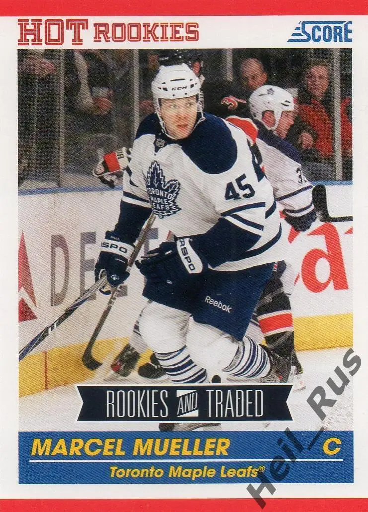 Карточка Marcel Mueller / Марсель Мюллер (Toronto Maple Leafs/Торонто) НХЛ/NHL