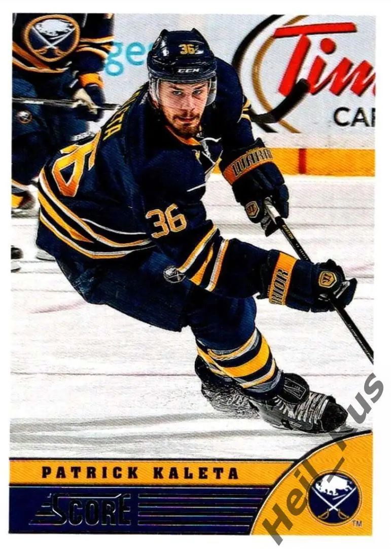 Хоккей. Карточка Patrick Kaleta/Патрик Калета (Buffalo Sabres/Баффало) НХЛ/NHL