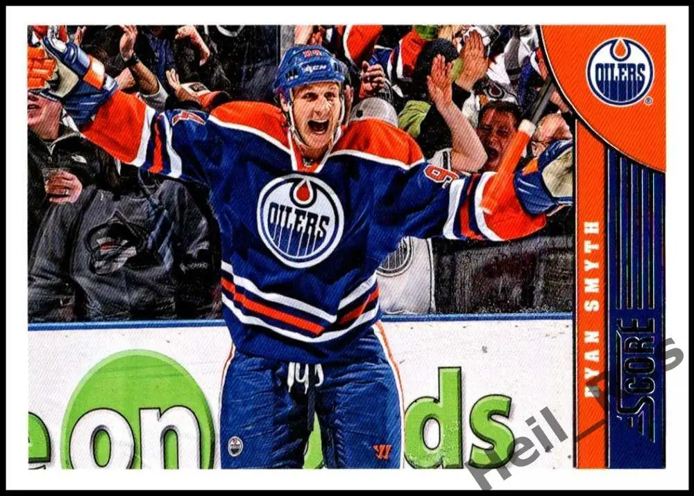 Хоккей. Карточка Ryan Smyth/Райан Смит Edmonton Oilers / Эдмонтон Ойлерз НХЛ/NHL