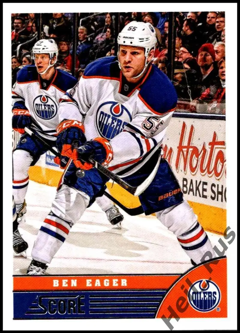 Хоккей. Карточка Ben Eager/Бен Игер (Edmonton Oilers/Эдмонтон, ЦСКА) НХЛ/NHL/КХЛ