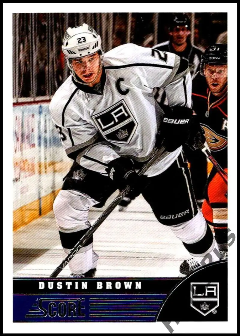 Карточка Dustin Brown/Дастин Браун Los Angeles Kings/Лос-Анджелес Кингз NHL/НХЛ
