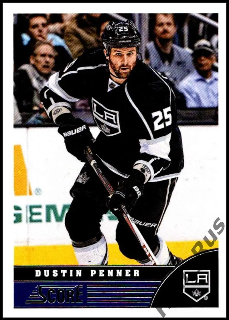 Карточка Dustin Penner/Дастин Пеннер (Los Angeles Kings/Лос-Анджелес) НХЛ/NHL