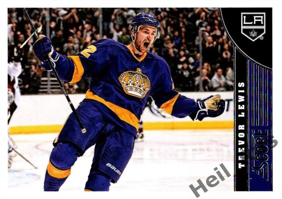 Карточка Trevor Lewis/Тревор Льюис Los Angeles Kings/Лос-Анджелес Кингз НХЛ/NHL