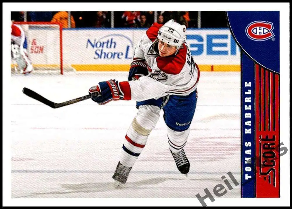 Хоккей. Карточка Tomas Kaberle/Томаш Каберле Montreal Canadiens/Монреаль НХЛ/NHL