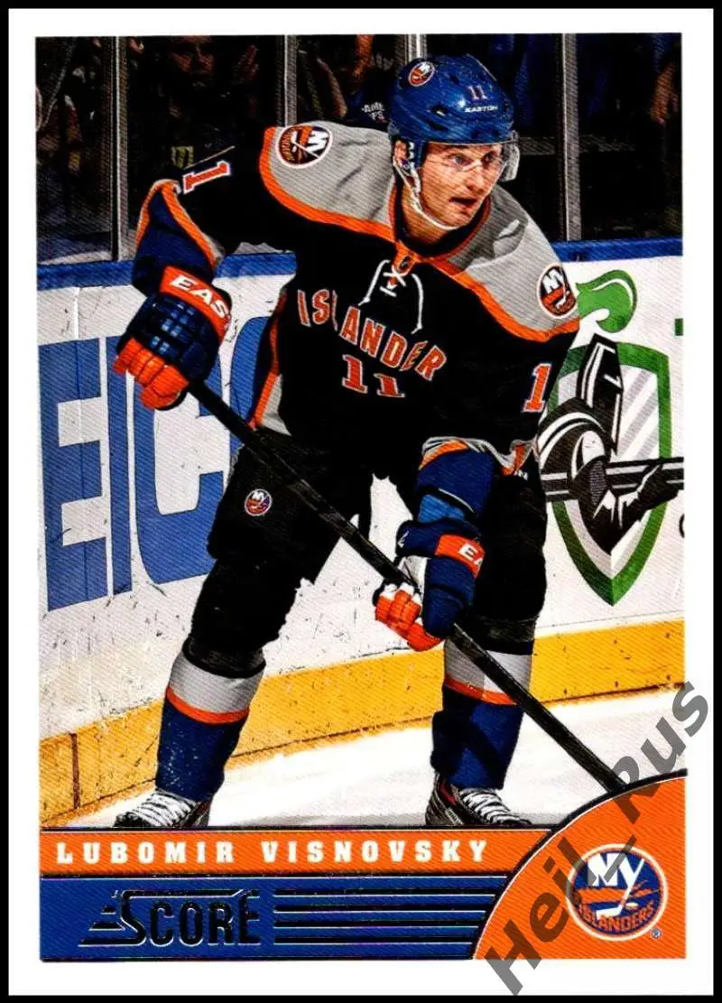 Карточка Любомир Вишневски New York Islanders/Нью-Йорк Айлендерс, Слован НХЛ/КХЛ