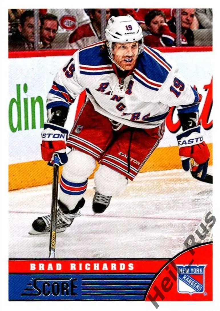 Карточка Брэд Ричардс (New York Rangers/Нью-Йорк Рейнджерс, Ак Барс) НХЛ/NHL
