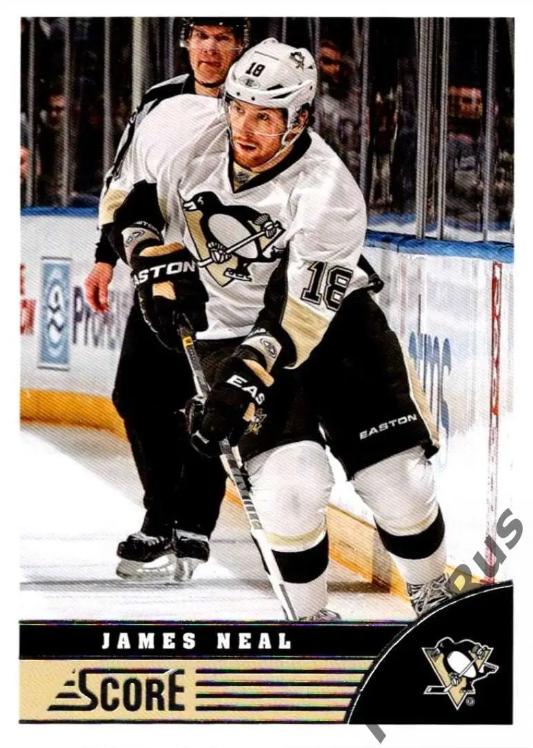 Хоккей; Карточка James Neal/Джеймс Нил (Pittsburgh Penguins/Питтсбург) НХЛ/NHL