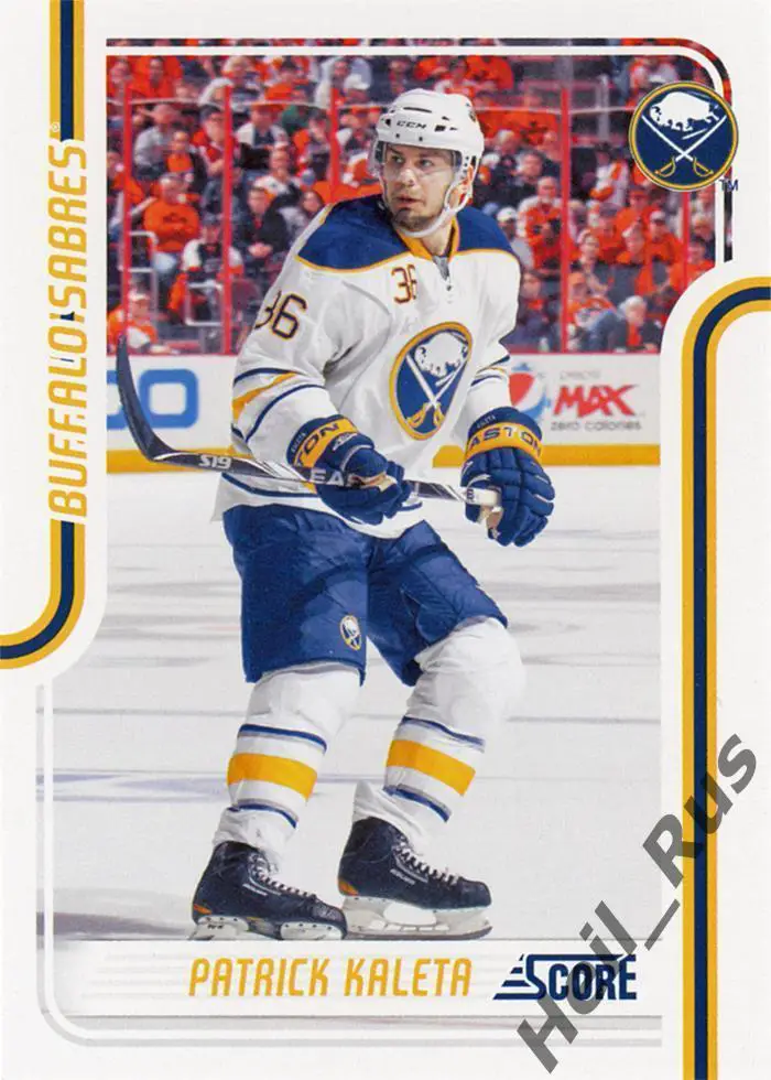 Хоккей. Карточка Patrick Kaleta/Патрик Калета (Buffalo Sabres/Баффало) НХЛ/NHL