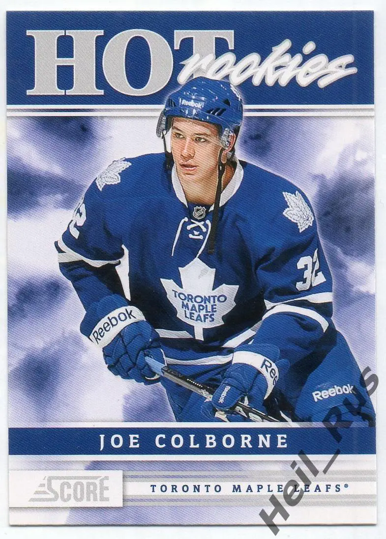Хоккей. Карточка Joe Colborne/Джо Колборн (Toronto Maple Leafs/Торонто) НХЛ/NHL