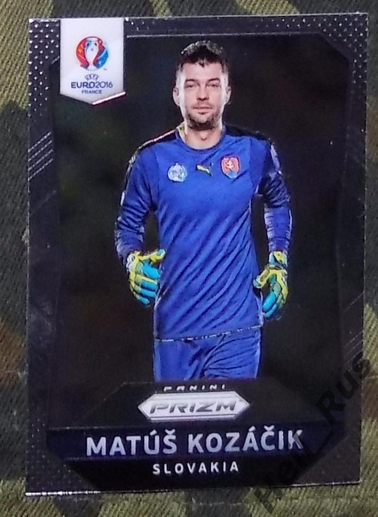 Футбол. Карточка Matus Kozacik/Матуш Козачик (Словакия) Euro/Евро 2016 Panini